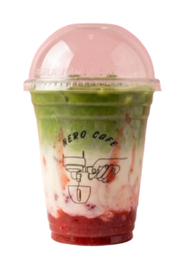 Strawberry Iced Matcha