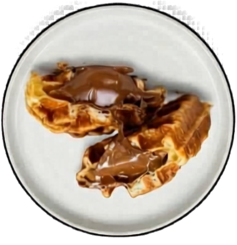 Waffle Croissant